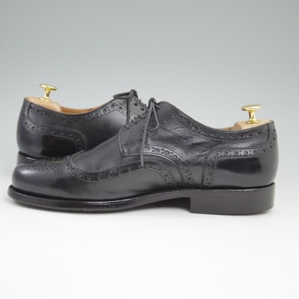 極上★(東欧靴)ルーディックライター SIZE 9【★フルブローグ】ウイングチップ/カーフ/黒/LUDWIG REITER★c376