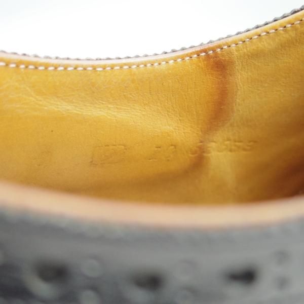 極上★(東欧靴)ルーディックライター SIZE 9【★フルブローグ】ウイングチップ/カーフ/黒/LUDWIG REITER★c376