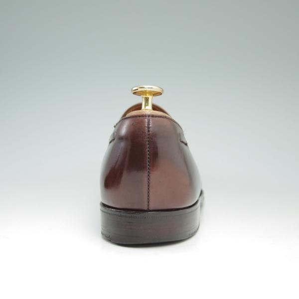 極希少★クロケット＆ジョーンズ 7E【★シェットランドフォックス別注/1980年代/Shetland Fox】タッセルローファー/Crockett＆Jones★c380