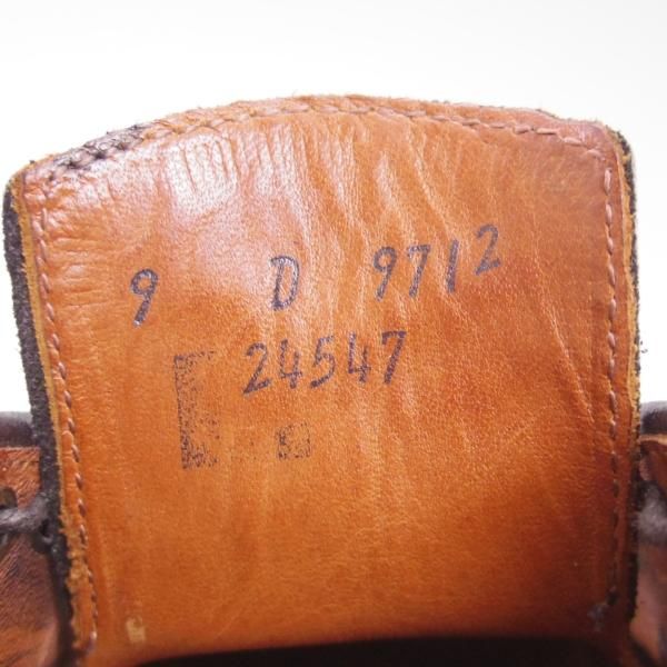 極上★(米)アレンエドモンズ 9D【貴重★全米プロゴルフ選手権モデル/Player's shoe】フルブローグ/PGA CHAMPIONSHIP/ALLEN EDMONDS★c385