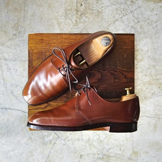 極上★クロケット&ジョーンズ 5.5E【★ロイドフットウェア別注/LloydFootwear】248ラスト/Jシリーズ/Vフロント/Crockett&Jones★c387