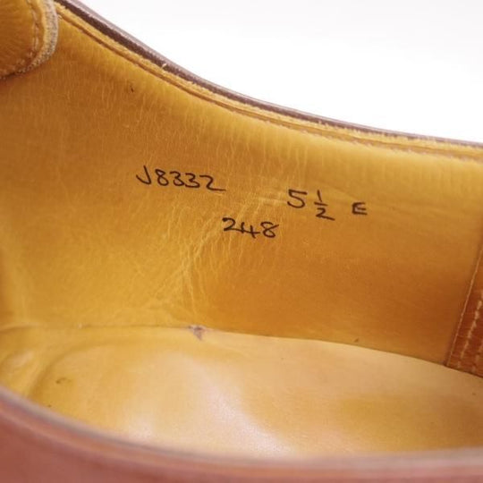 極上★クロケット&ジョーンズ 5.5E【★ロイドフットウェア別注/LloydFootwear】248ラスト/Jシリーズ/Vフロント/Crockett&Jones★c387