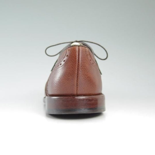美品★(米)アレンエドモンズ 9E【★McClain/マクレーン】フルブローグ/グレインレザー/茶/メンズ/ALLEN EDMONDS★c389