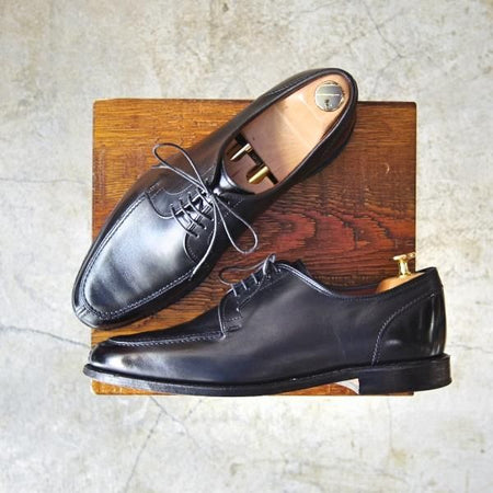 美品★(米)アレンエドモンズ 8D【★Uチップ/LaSalle】カーフ/黒/メンズ/ALLEN EDMONDS★c396