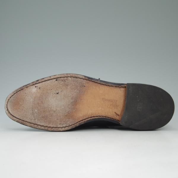 美品★(米)アレンエドモンズ 8D【★Uチップ/LaSalle】カーフ/黒/メンズ/ALLEN EDMONDS★c396