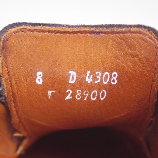 美品★(米)アレンエドモンズ 8D【★Uチップ/LaSalle】カーフ/黒/メンズ/ALLEN EDMONDS★c396