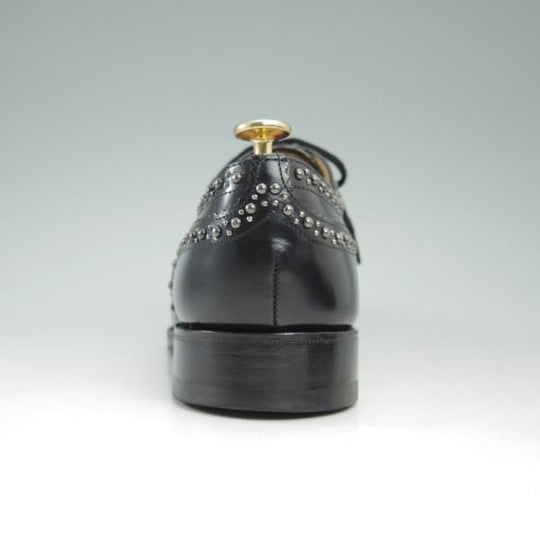 極美品★チャーチ 60F/UK6【★バーウッド/スタッズ/BURWOOD 2S】5都市ロゴ/ポリッシュドバインダーカーフ/81ラスト/Church's★c397