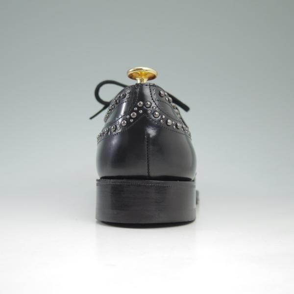 極美品★チャーチ 60F/UK6【★バーウッド/スタッズ/BURWOOD 2S】5都市ロゴ/ポリッシュドバインダーカーフ/81ラスト/Church's★c397