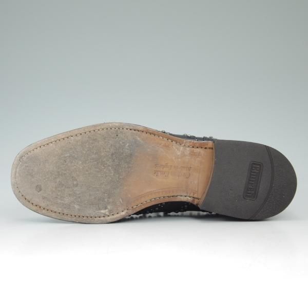 極美品★チャーチ 60F/UK6【★バーウッド/スタッズ/BURWOOD 2S】5都市ロゴ/ポリッシュドバインダーカーフ/81ラスト/Church's★c397