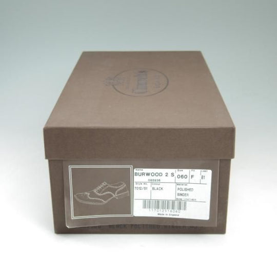 極美品★チャーチ 60F/UK6【★バーウッド/スタッズ/BURWOOD 2S】5都市ロゴ/ポリッシュドバインダーカーフ/81ラスト/Church's★c397