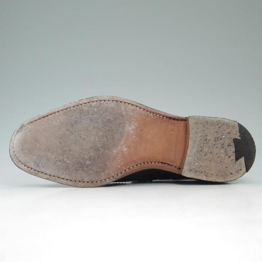 極美品★チャーチ 70F/UK7【★復刻版73ラスト/バーウッド同系モデル/Brisbane】3都市ロゴ/ポリッシュドバインダーカーフ/Church's★c398