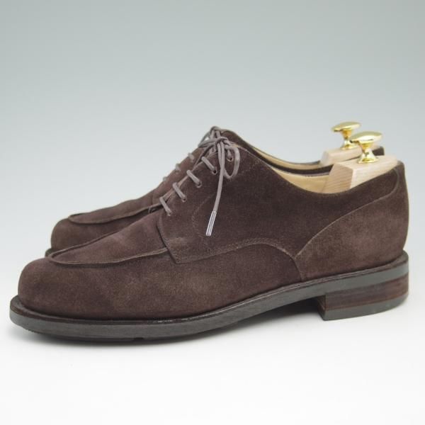 極上★パラブーツ SIZE 6【貴重★ドレス仕様シャンボード/CHAMBORD】スエード/アクティブソール/Uチップ/Paraboot★c401