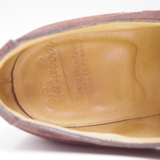 極上★パラブーツ SIZE 6【貴重★ドレス仕様シャンボード/CHAMBORD】スエード/アクティブソール/Uチップ/Paraboot★c401