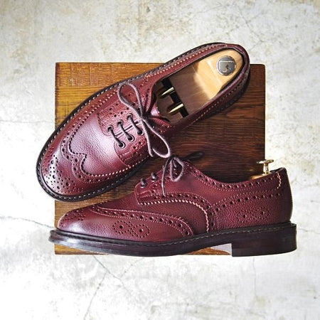 極美品★トリッカーズ SIZE 8【★ダイナイトソール仕様/ポールスミス別注/Paul Smith】M7647/カントリーシューズ/短靴/Tricker's★c402