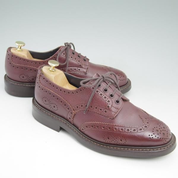極美品★トリッカーズ SIZE 8【★ダイナイトソール仕様/ポールスミス別注/Paul Smith】M7647/カントリーシューズ/短靴/Tricker's★c402
