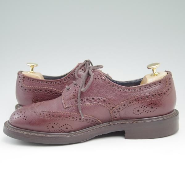 極美品★トリッカーズ SIZE 8【★ダイナイトソール仕様/ポールスミス別注/Paul Smith】M7647/カントリーシューズ/短靴/Tricker's★c402