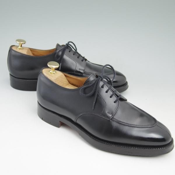 美品★クロケット&ジョーンズ 5.5E【★ロイドフットウェア/Lloyd Footwear別注】317ラスト/カーフ/Jシリーズ/Uチップ/Crockett&Jones★c405