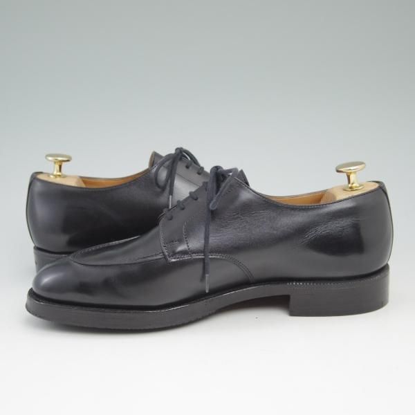 美品★クロケット&ジョーンズ 5.5E【★ロイドフットウェア/Lloyd Footwear別注】317ラスト/カーフ/Jシリーズ/Uチップ/Crockett&Jones★c405