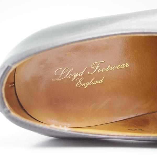 美品★クロケット&ジョーンズ 5.5E【★ロイドフットウェア/Lloyd Footwear別注】317ラスト/カーフ/Jシリーズ/Uチップ/Crockett&Jones★c405