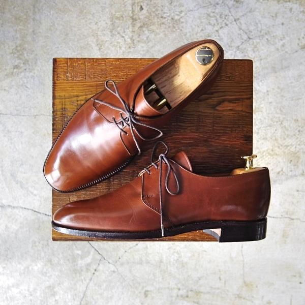 極上★クロケット&ジョーンズ 7E【★ロイドフットウェア別注/LloydFootwear】248ラスト/Jシリーズ/カーフ/Vフロント/Crockett&Jones★c406