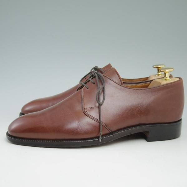 極上★クロケット&ジョーンズ 7E【★ロイドフットウェア別注/LloydFootwear】248ラスト/Jシリーズ/カーフ/Vフロント/Crockett&Jones★c406