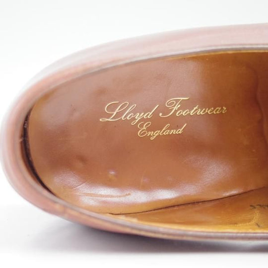 極上★クロケット&ジョーンズ 7E【★ロイドフットウェア別注/LloydFootwear】248ラスト/Jシリーズ/カーフ/Vフロント/Crockett&Jones★c406
