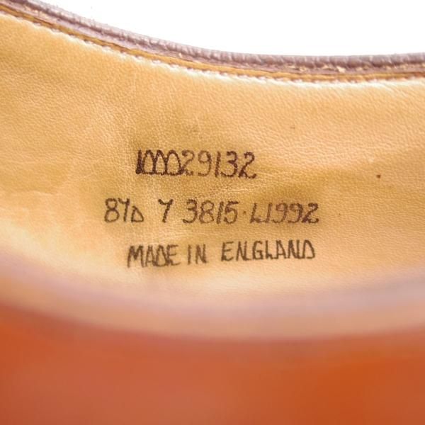美品★(英)アルフレッドサージェント製 UK6.5/US7【★Peal&co/ブルックスブラザーズ別注】87ラスト/BROOKS BROTHERS/Alfred Sargent★c407