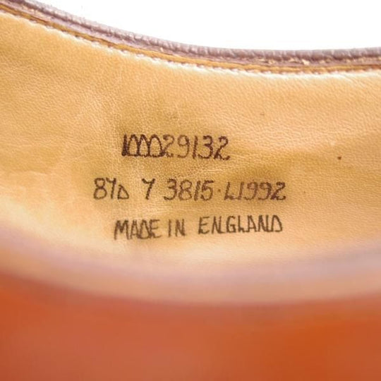 美品★(英)アルフレッドサージェント製 UK6.5/US7【★Peal&co/ブルックスブラザーズ別注】87ラスト/BROOKS BROTHERS/Alfred Sargent★c407