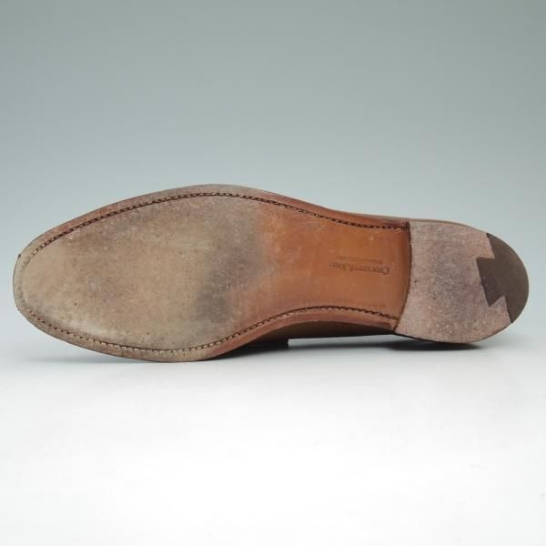 極美品★クロケット&ジョーンズ 8E【★コインローファー/SELSEY/366ラスト】グレインレザー/Crockett&Jones★c408