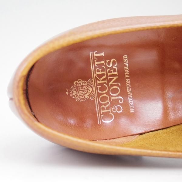 極美品★クロケット&ジョーンズ 8E【★コインローファー/SELSEY/366ラスト】グレインレザー/Crockett&Jones★c408