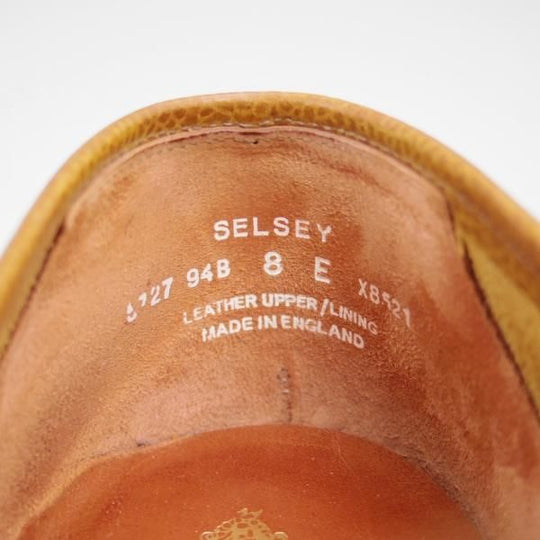 極美品★クロケット&ジョーンズ 8E【★コインローファー/SELSEY/366ラスト】グレインレザー/Crockett&Jones★c408
