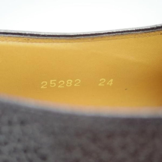 未使用★(スペイン製)YANKO/ヤンコ SIZE 24【★グッドイヤーウェルテッド製法】ダブルモンク/黒/グレインレザー/ヨークソール★c409