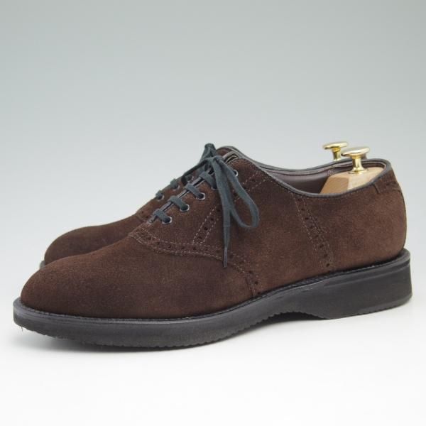 alden×Brogue スエードシューズ オールデン 極上☆オールデン 6.5D【☆ブルックスブラザーズ別注/00064
