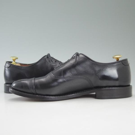 美品★(米)アレンエドモンズ 7D【定価￥75,900-★パークアベニュー/Park Avenue】ストレートチップ/カーフ/黒/ALLEN EDMONDS★c415