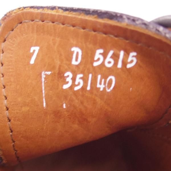 美品★(米)アレンエドモンズ 7D【定価￥75,900-★パークアベニュー/Park Avenue】ストレートチップ/カーフ/黒/ALLEN EDMONDS★c415