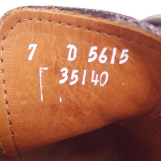 美品★(米)アレンエドモンズ 7D【定価￥75,900-★パークアベニュー/Park Avenue】ストレートチップ/カーフ/黒/ALLEN EDMONDS★c415