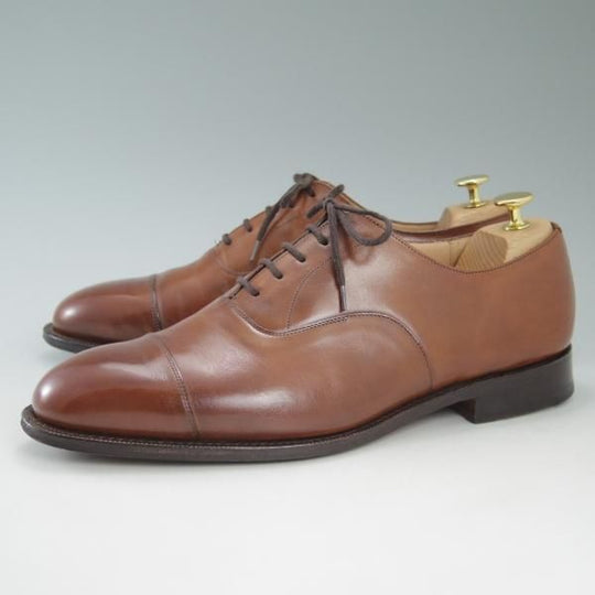 美品★チャーチ 95G/UK9.5【★コンサル/CONSUL】173ラスト/ストレートチップ/4都市ロゴ/ネバダカーフ/Church's★c416