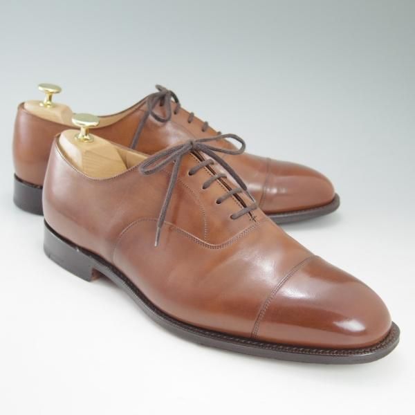 美品★チャーチ 95G/UK9.5【★コンサル/CONSUL】173ラスト/ストレートチップ/4都市ロゴ/ネバダカーフ/Church's★c416