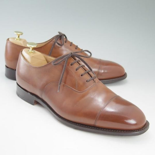 美品★チャーチ 95G/UK9.5【★コンサル/CONSUL】173ラスト/ストレートチップ/4都市ロゴ/ネバダカーフ/Church's★c416