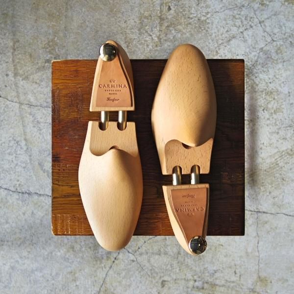 極上★(スペイン)カルミナ SIZE7【★純正シューツリー】木製シューキーパー/CARMINA★c420