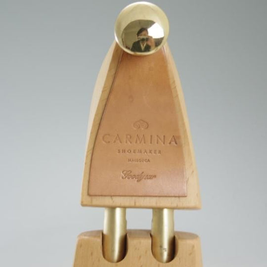 極上★(スペイン)カルミナ SIZE7【★純正シューツリー】木製シューキーパー/CARMINA★c420