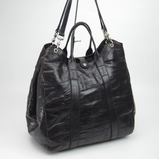 極上★ダニエル&ボブ【定価10.5万円★クロドーロ/ロディ/2WAY CULODORO RODI 】メンズ レザー トート バッグ/Daniel&Bob★N5098