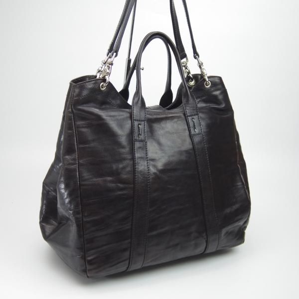 極上★ダニエル&ボブ【定価10.5万円★クロドーロ/ロディ/2WAY CULODORO RODI 】メンズ レザー トート バッグ/Daniel&Bob★N5098