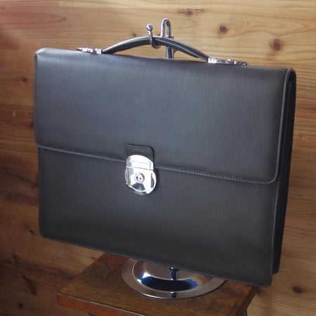 未使用★(英)GIEVES&HAWKES/ギーブス&ホークス【★イタリア製/ブリーフケース/インポート製品】メンズ ビジネス レザー バッグ/鞄★N5100