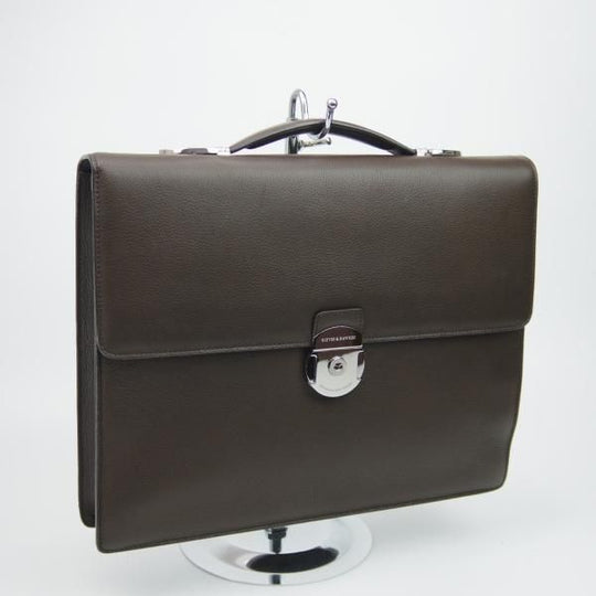未使用★(英)GIEVES&HAWKES/ギーブス&ホークス【★イタリア製/ブリーフケース/インポート製品】メンズ ビジネス レザー バッグ/鞄★N5100