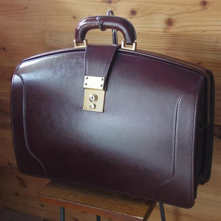 極美品★(英)パップワース/PAPWORTH【高額★ダレスバッグ】メンズ ビジネス バッグ/丸善別注/MARUZEN TOKYO/レザー ブリーフケース★N5101
