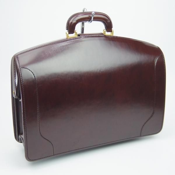 極美品★(英)パップワース/PAPWORTH【高額★ダレスバッグ】メンズ ビジネス バッグ/丸善別注/MARUZEN TOKYO/レザー ブリーフケース★N5101