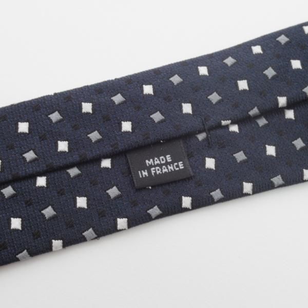 展示品程度★(フランス製)Charvet/シャルベ【定価3万円以上★ネクタイ/三越取り扱い】シルク/ネイビー/紺★a0N5102