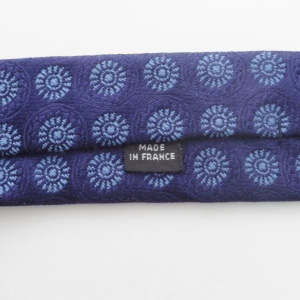 展示品程度★(フランス製)Charvet/シャルベ【定価3万円以上★ネクタイ/三越取り扱い】シルク/ネイビー/紺★a0N5104