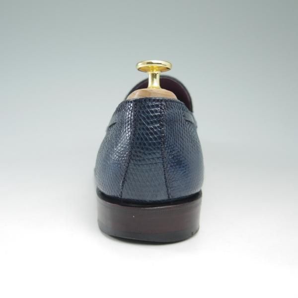 美品★(スペイン製)CARMINA/カルミナ SIZE 6.5【★リザード革仕様/トレーディングポスト別注】タッセルローファー/Trading Post★c432